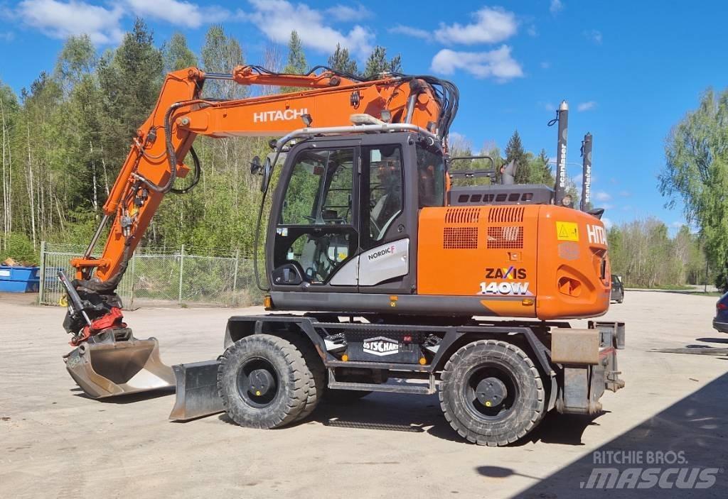 Hitachi ZX 140 W-6 Hjulgrävare