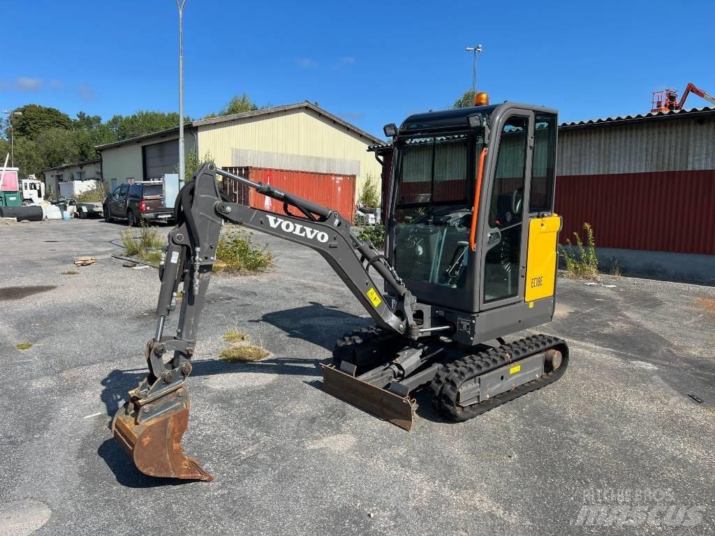 Volvo EC 18 E Minigrävare < 7t
