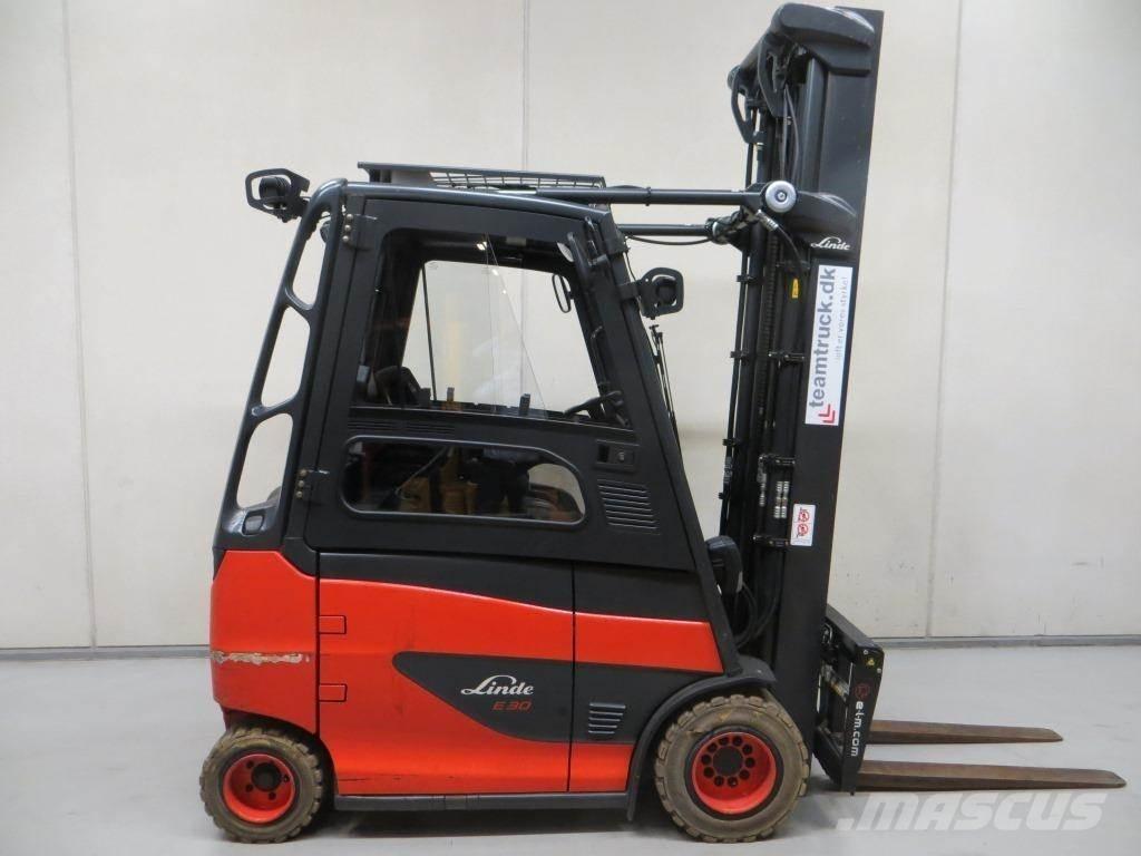 Linde E30H-01/600 Elmotviktstruckar