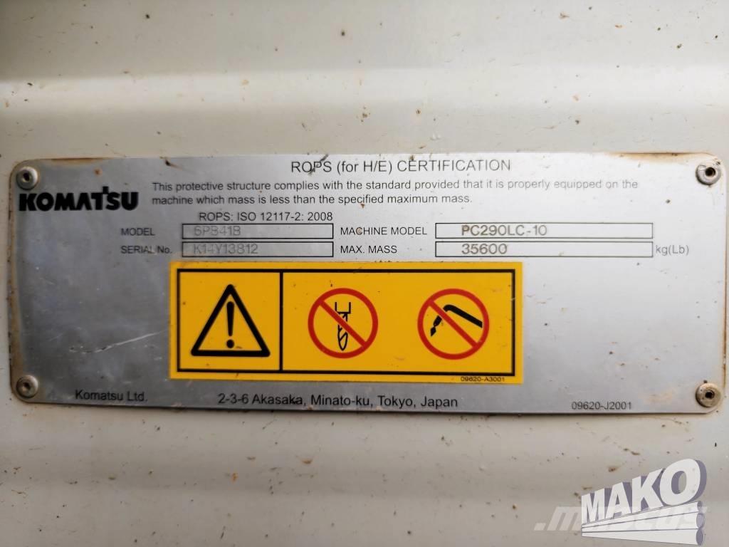 Komatsu PC 290 LC-10 Bandgrävare