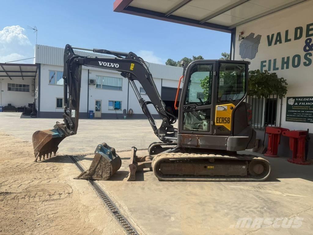Volvo ECR 58 F Minigrävare < 7t