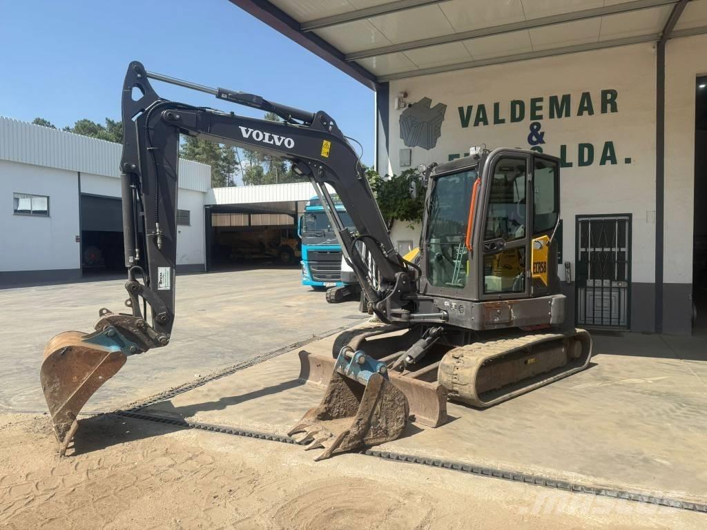 Volvo ECR 58 F Minigrävare < 7t