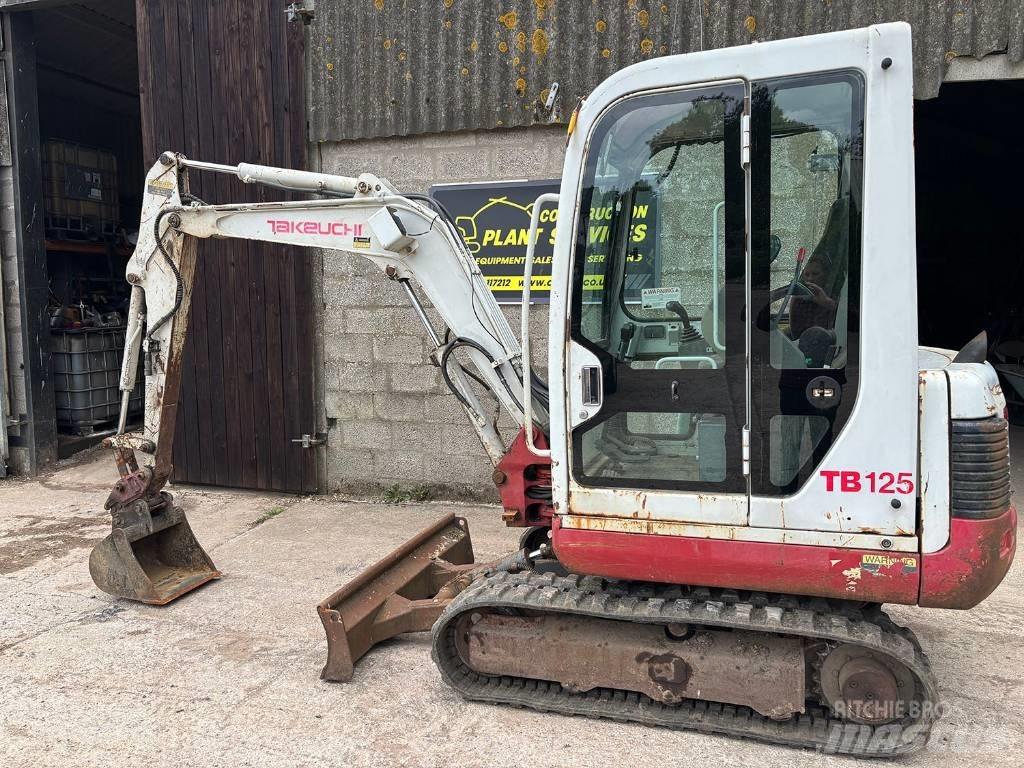 Takeuchi TB 125 Minigrävare < 7t