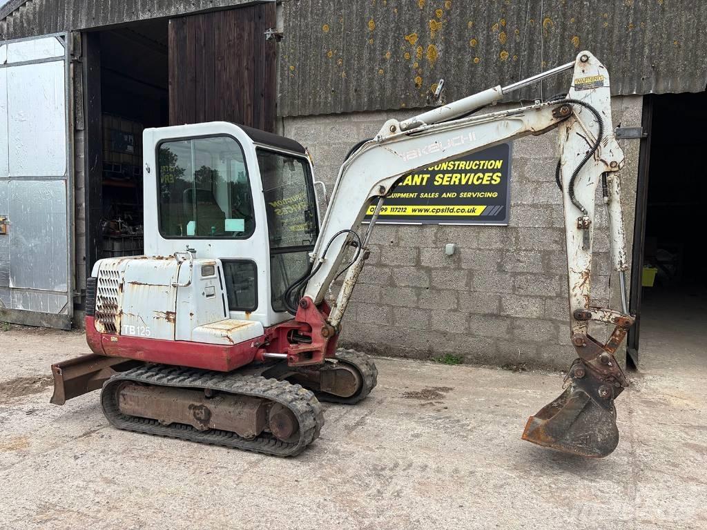 Takeuchi TB 125 Minigrävare < 7t