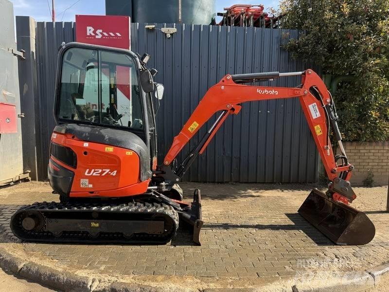Kubota U 27-4 Minigrävare < 7t