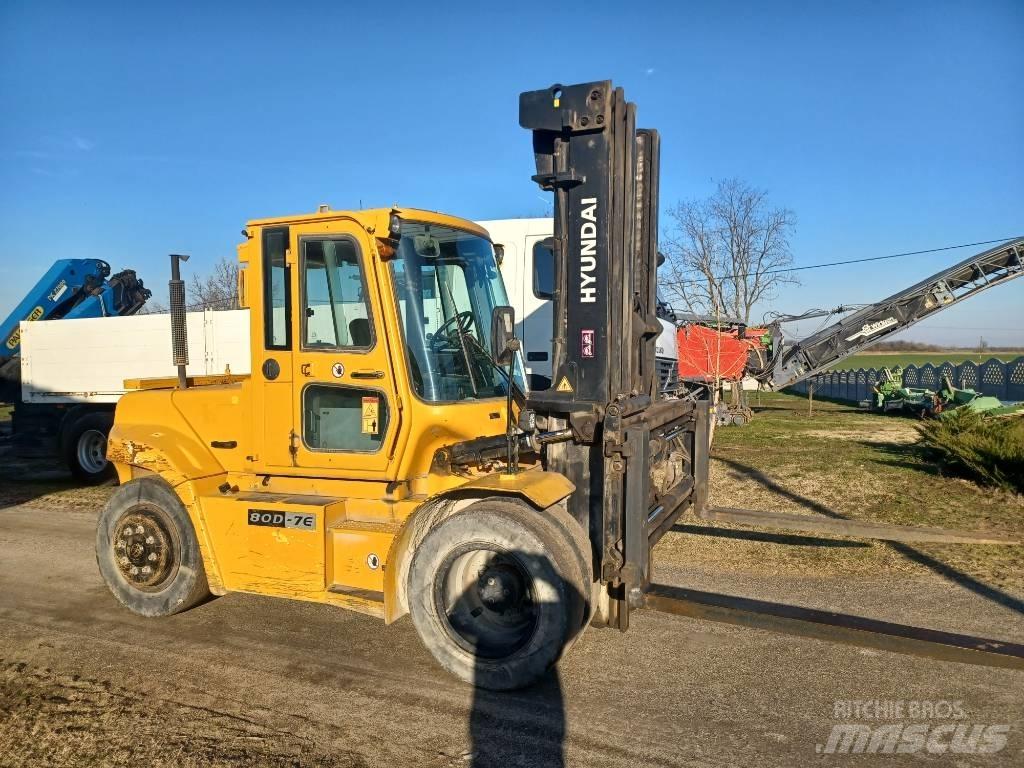 Hyundai 80 D-7 E Dieselmotviktstruckar