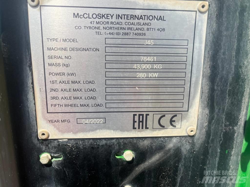 McCloskey J45 Mobila krossar