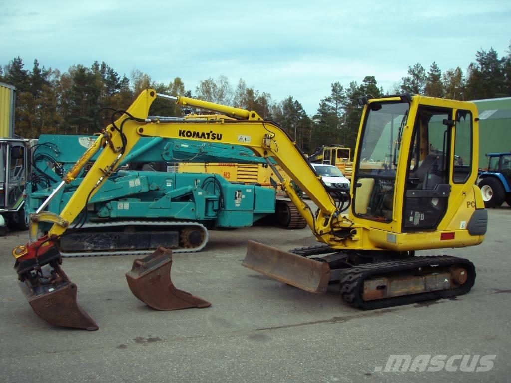 Komatsu PC 30-7 Minigrävare < 7t