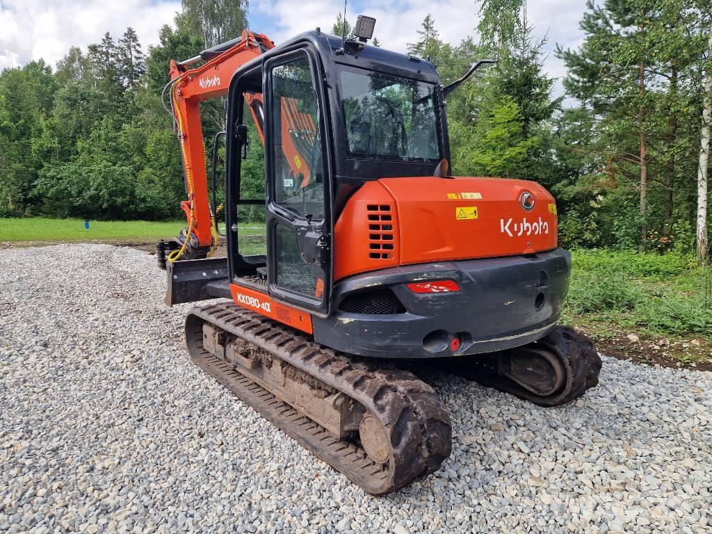 Kubota KX 080-4 Midigrävmaskiner 7t - 12t