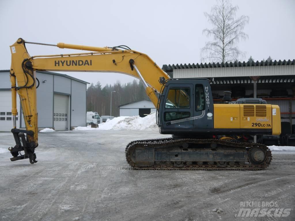 Hyundai R 290 LC-7A Bandgrävare