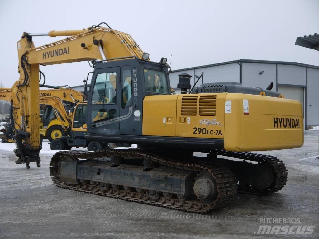Hyundai R 290 LC-7A Bandgrävare