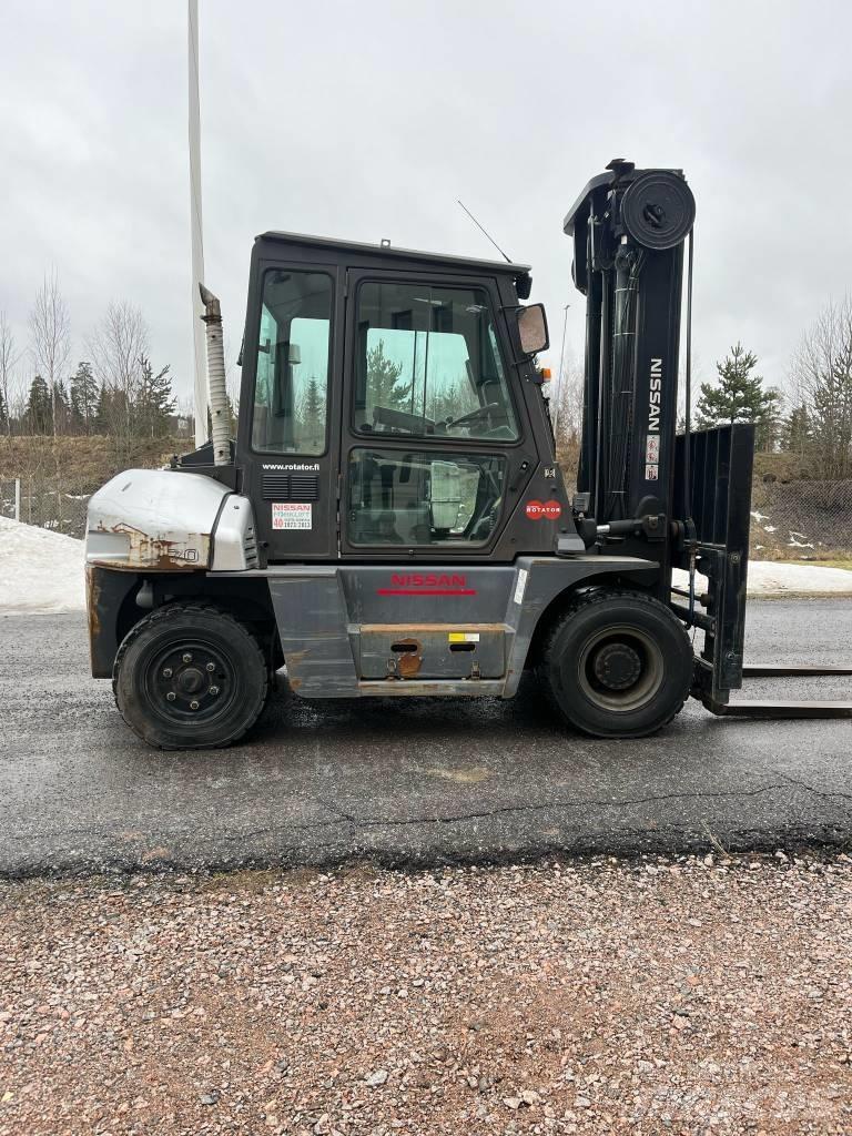 Nissan L1 F6 F70 Y Dieselmotviktstruckar