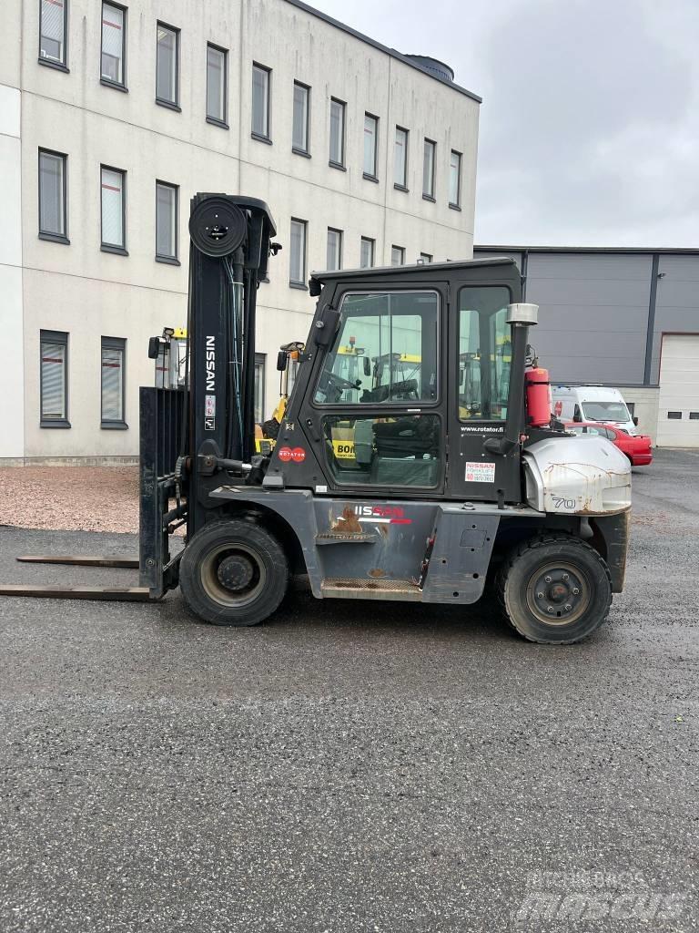 Nissan L1 F6 F70 Y Dieselmotviktstruckar