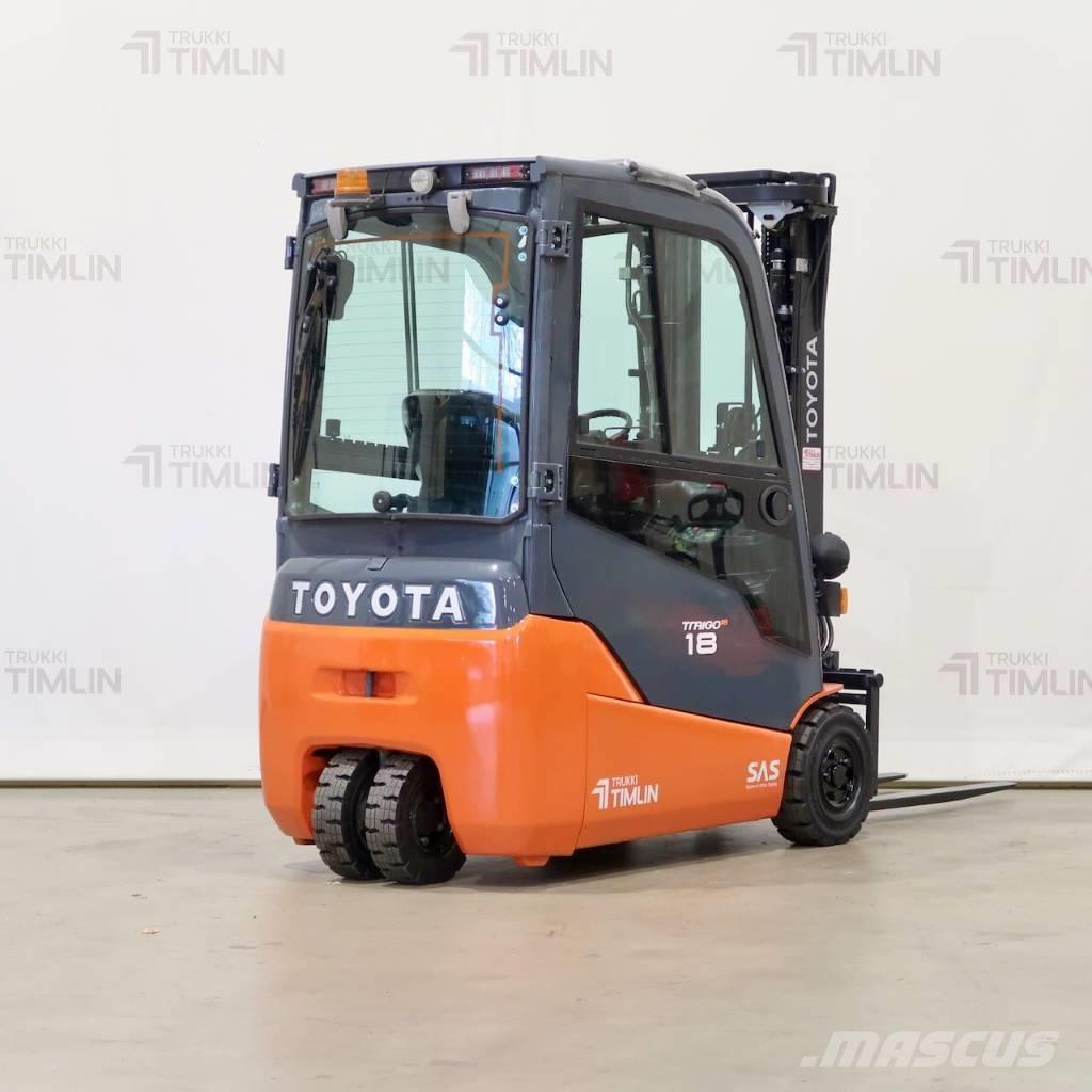 Toyota 8FBE18T Elmotviktstruckar