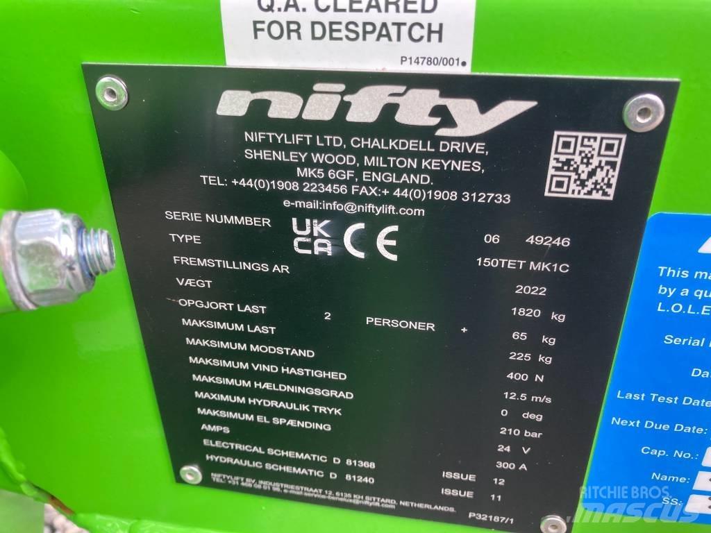 Niftylift 150TET Skylift