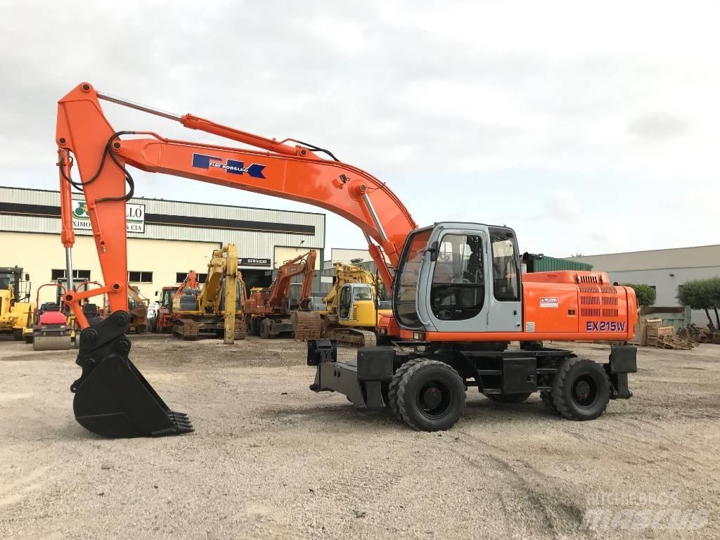 Fiat-Kobelco EX215W Hjulgrävare