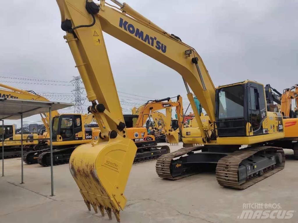 Komatsu PC 200 Bandgrävare
