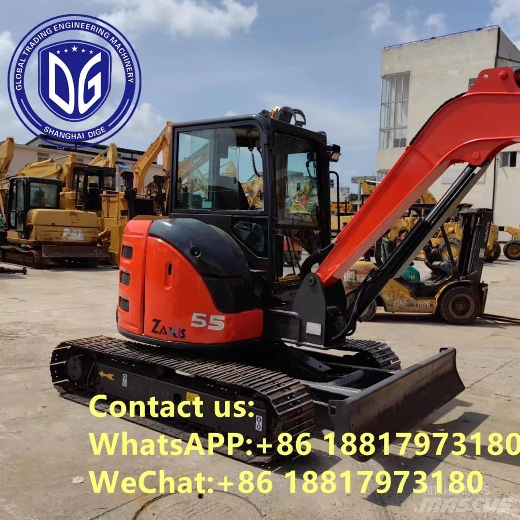 Hitachi ZX 55 U-5 A Minigrävare < 7t