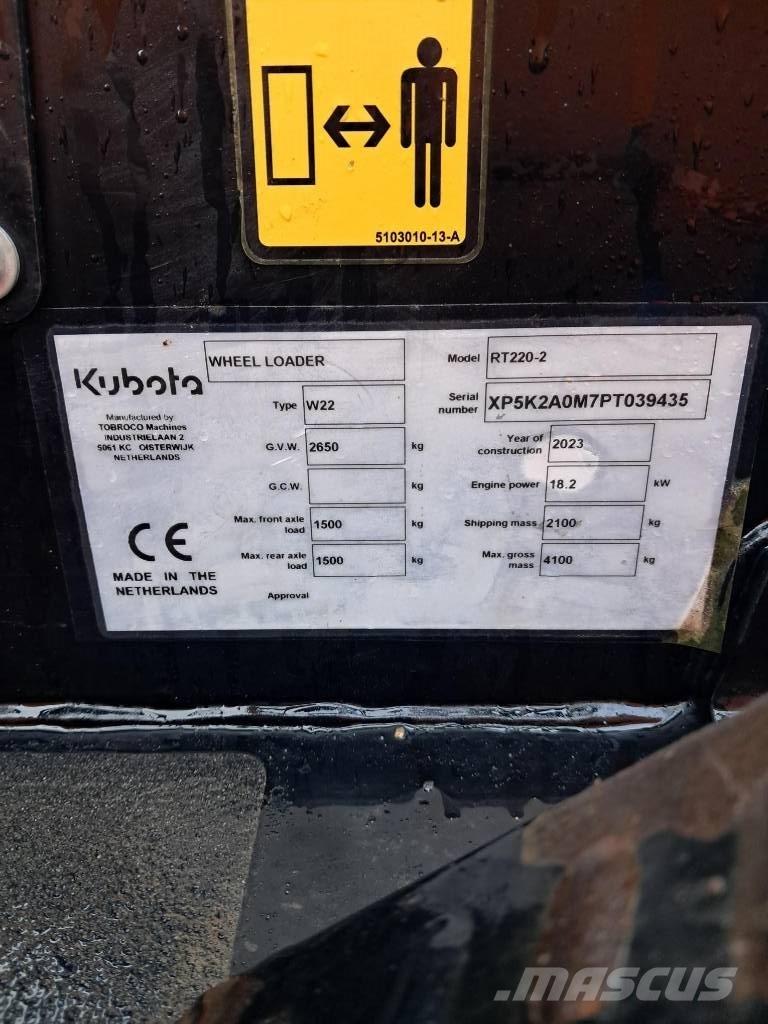 Kubota RT 220-2e Minilastare