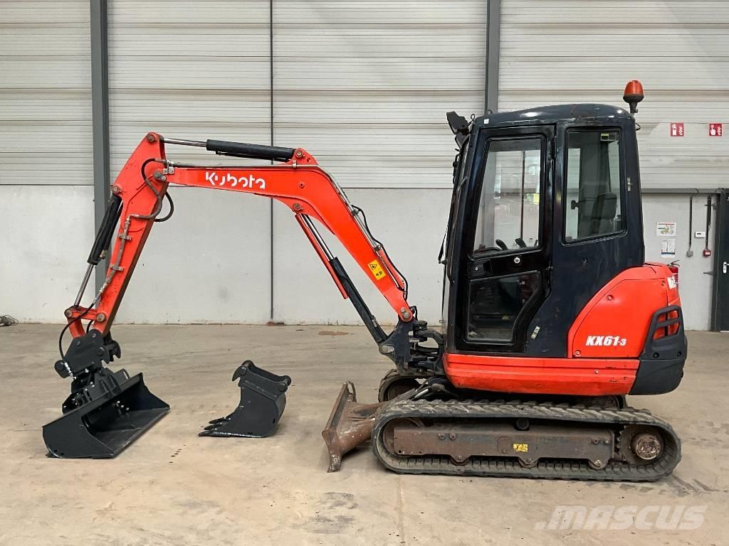 Kubota KX 61-3 Minigrävare < 7t