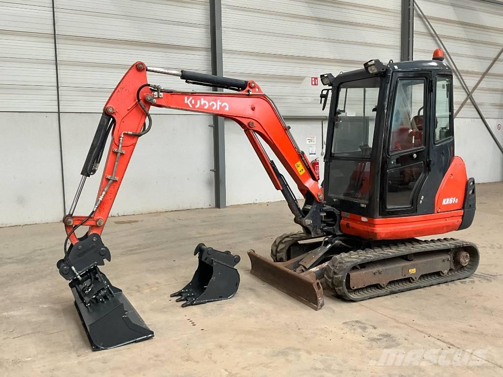 Kubota KX 61-3 Minigrävare < 7t