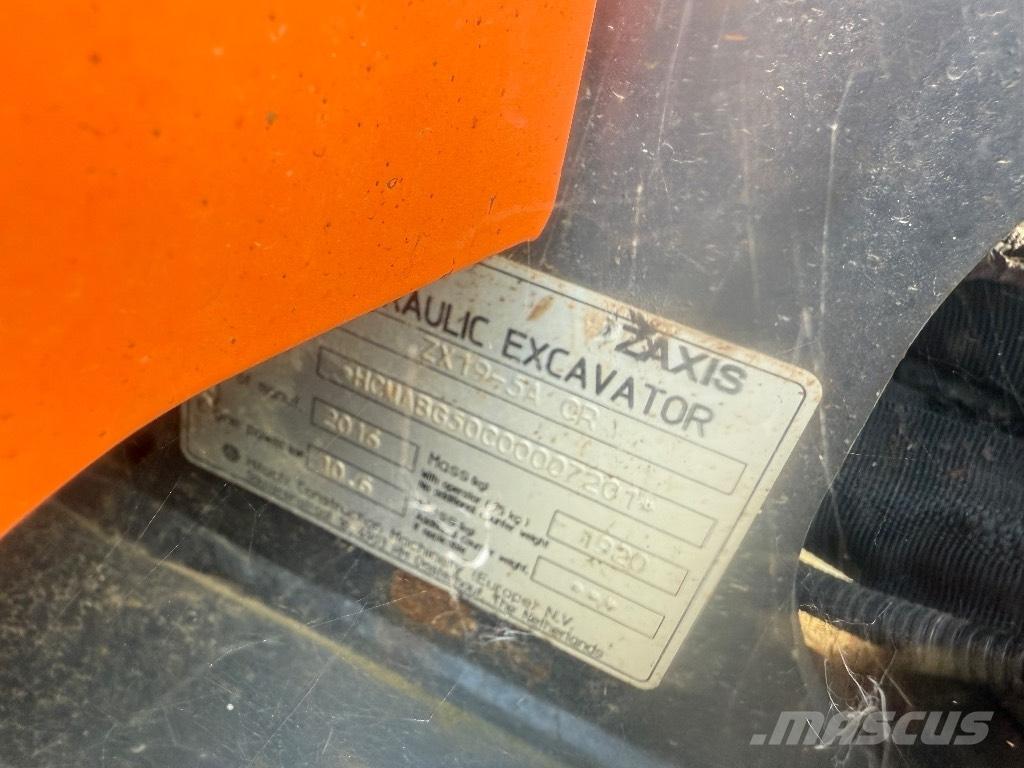 Hitachi ZX 19-5 Minigrävare < 7t