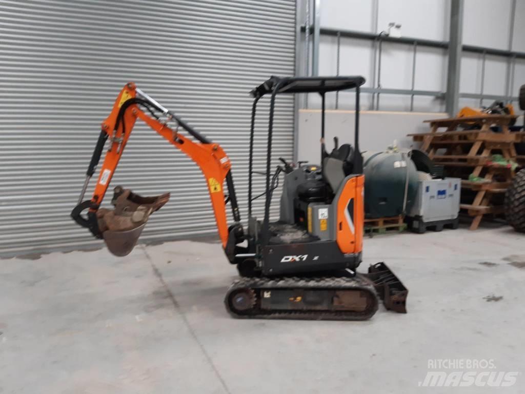 Doosan DX17Z Minigrävare < 7t