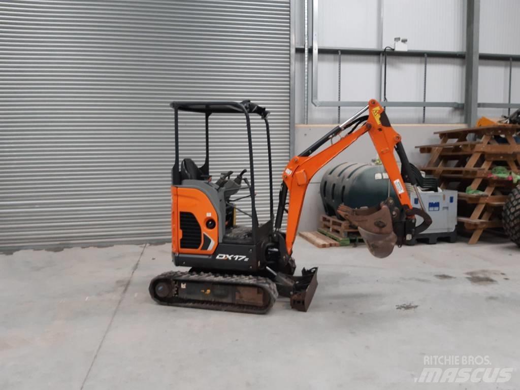Doosan DX17Z Minigrävare < 7t