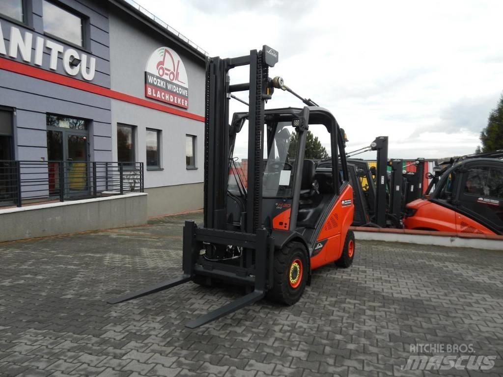 Linde H30T-02 Gasolmotviktstruckar