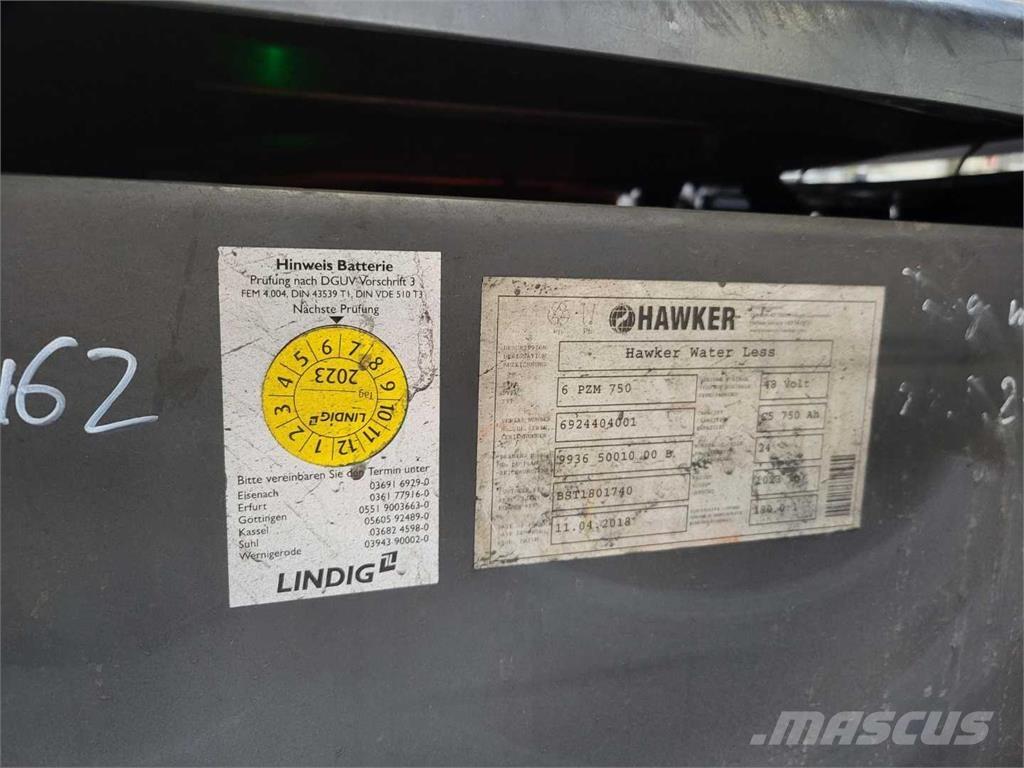 Linde E20L Elmotviktstruckar