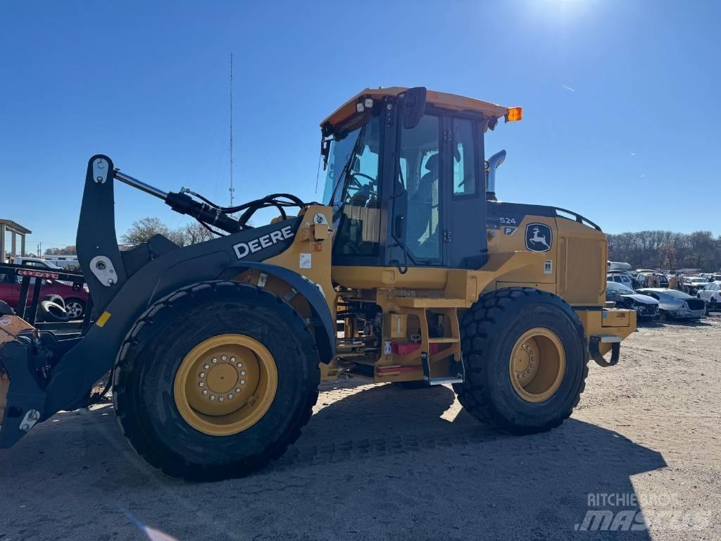 John Deere 524P Hjullastare