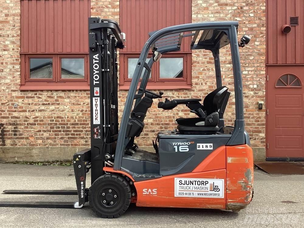 Toyota 8FBEK16T Elmotviktstruckar