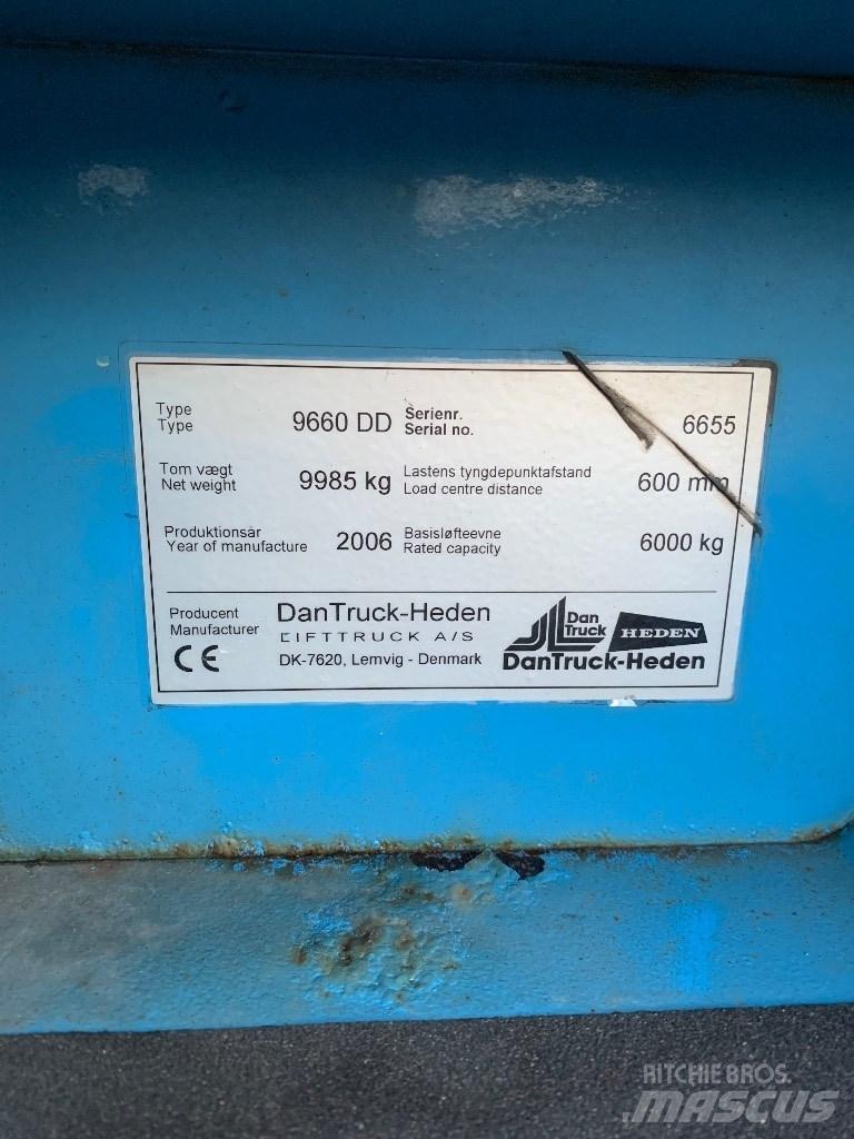 Dantruck 9660 DD Dieselmotviktstruckar