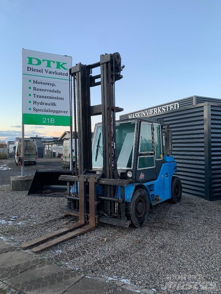 Dantruck 9660 DD Dieselmotviktstruckar