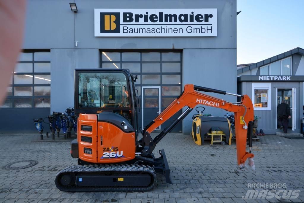 Hitachi ZX 26 U-6 Minigrävare < 7t