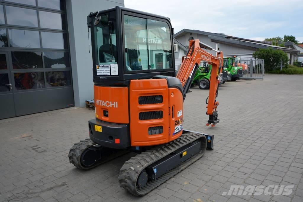 Hitachi ZX 26 U-6 Minigrävare < 7t