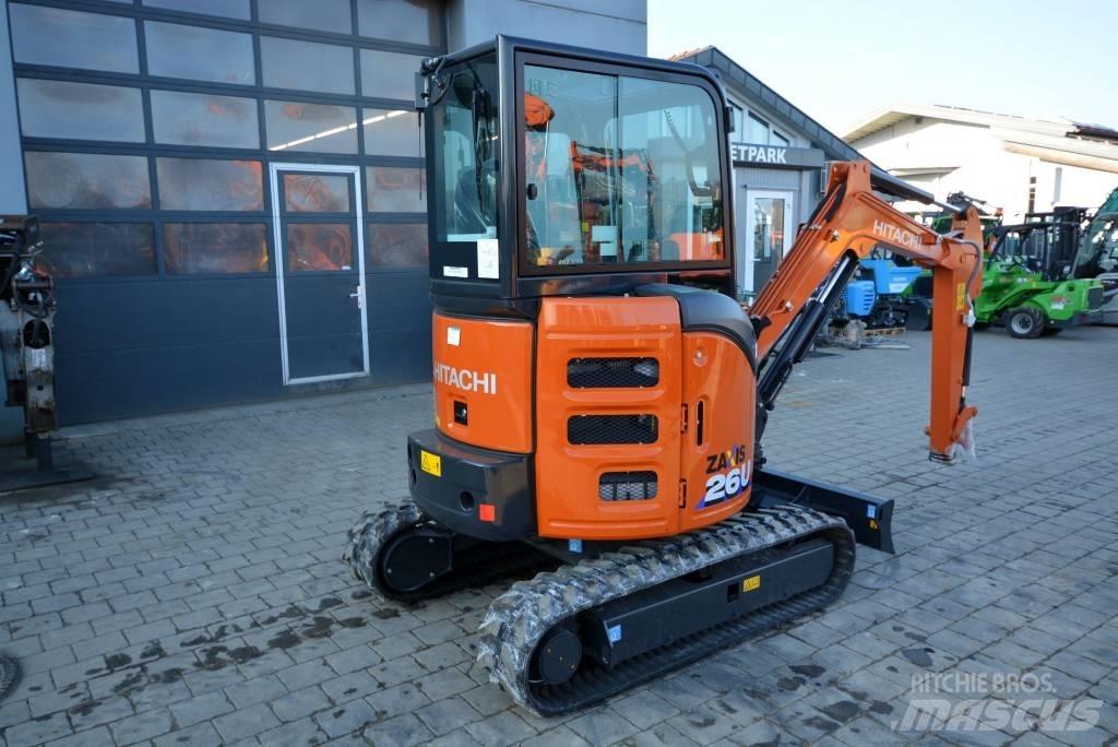 Hitachi ZX 26 U-6 Minigrävare < 7t
