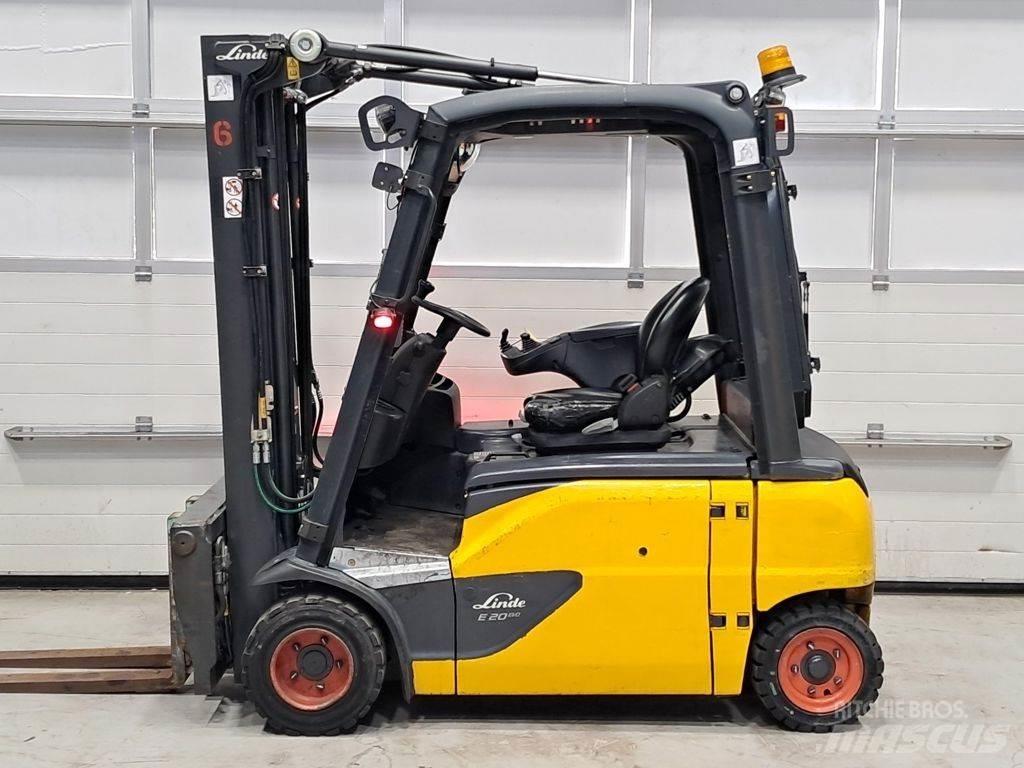 Linde E20PL-02 Elmotviktstruckar