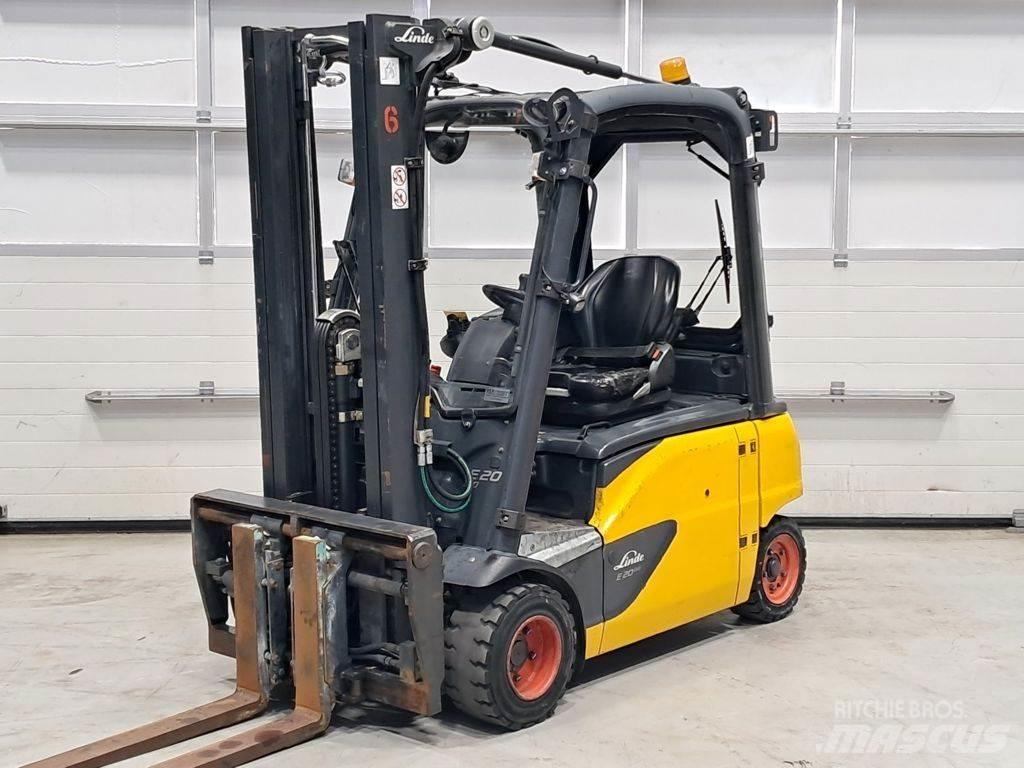Linde E20PL-02 Elmotviktstruckar