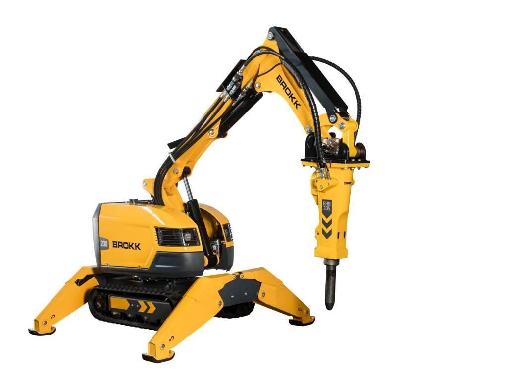 Brokk 200 Rivningsgrävare