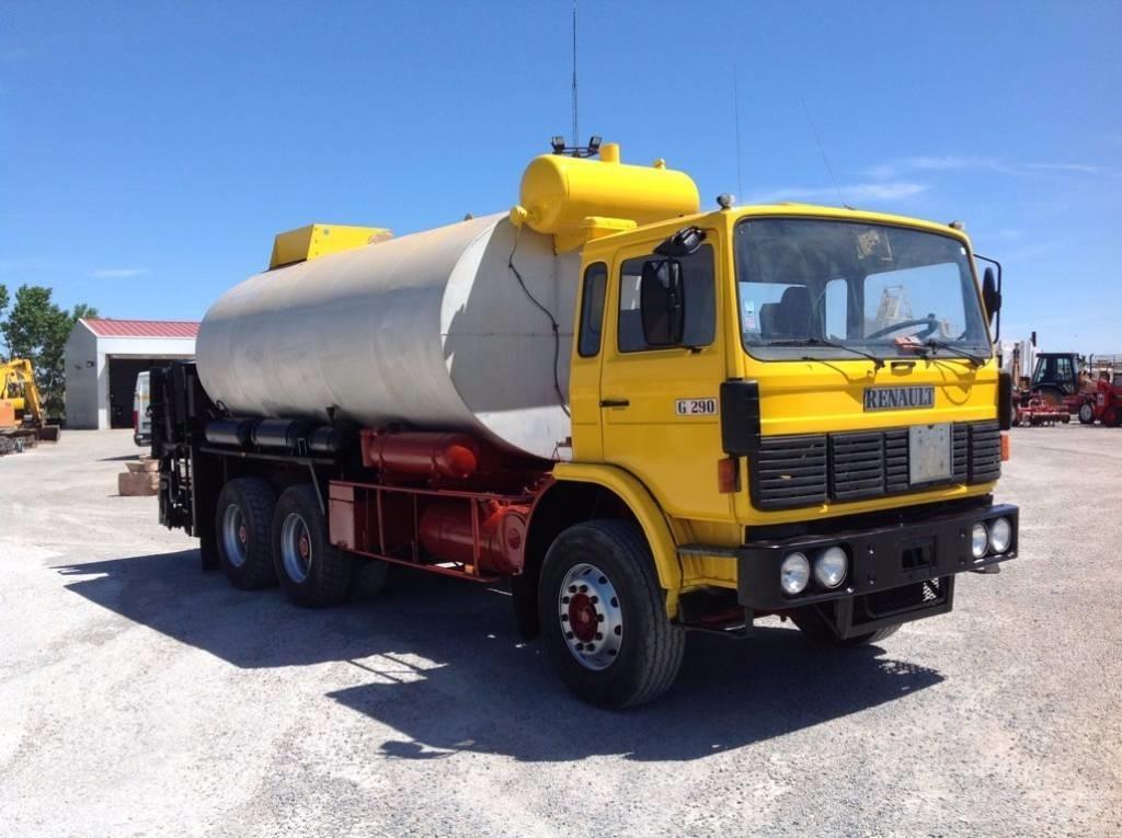 Renault G 290 Asfalts värmande container