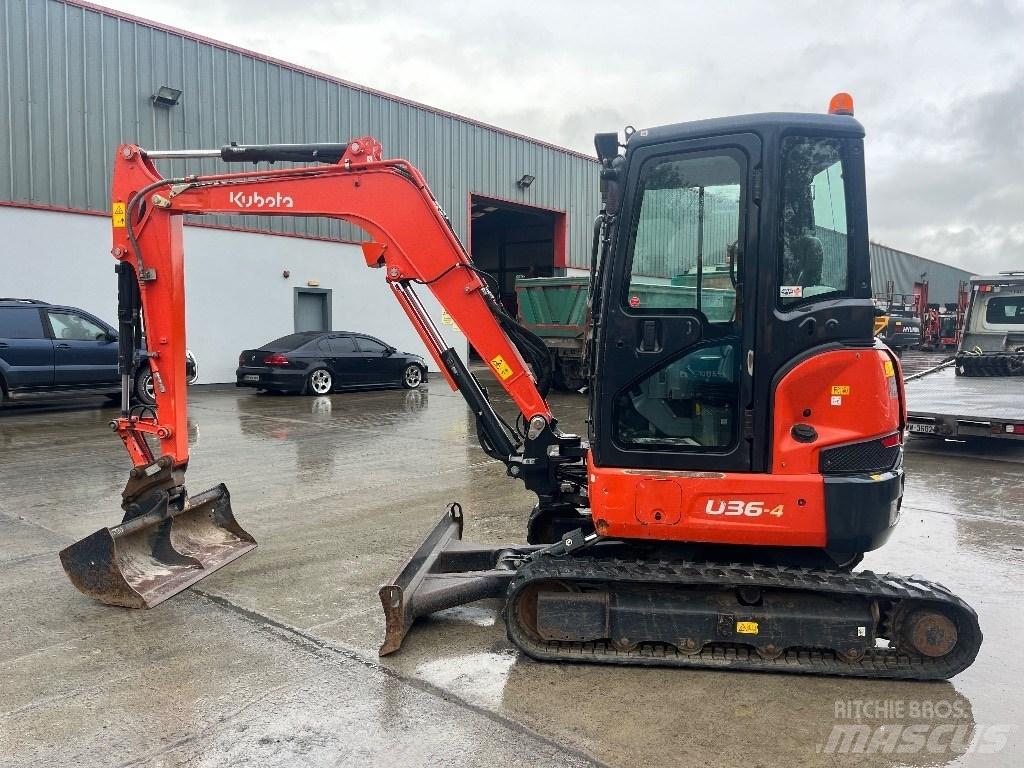 Kubota U 36-4 Minigrävare < 7t