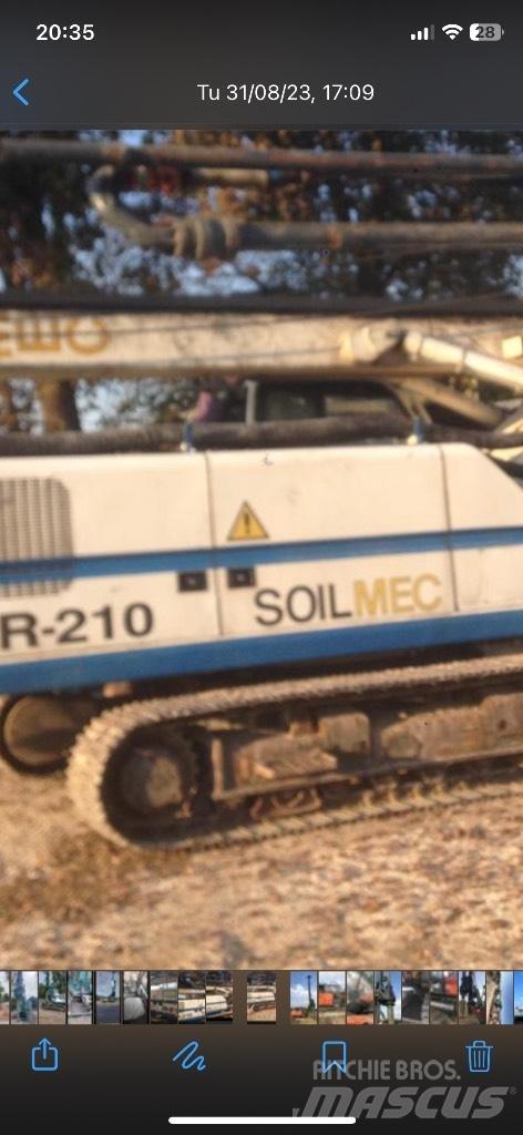  Soil mec R 210. Cfa Övrig borrutrustning
