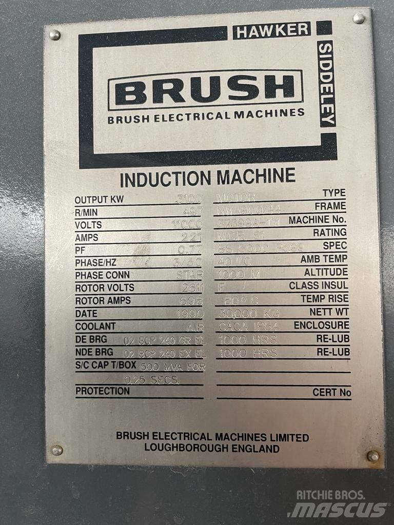  Brush 3100kW Motor Motorer och växellådor