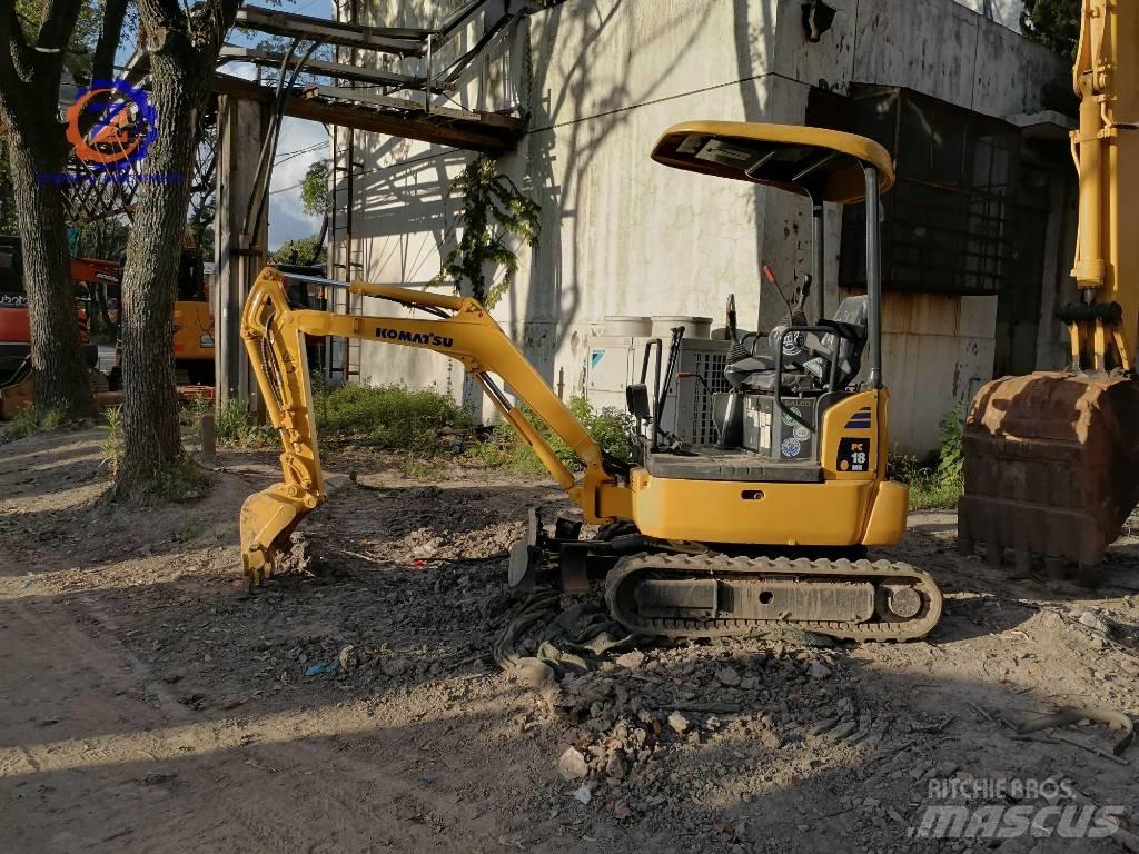 Komatsu PC 18 MR-2 Minigrävare < 7t