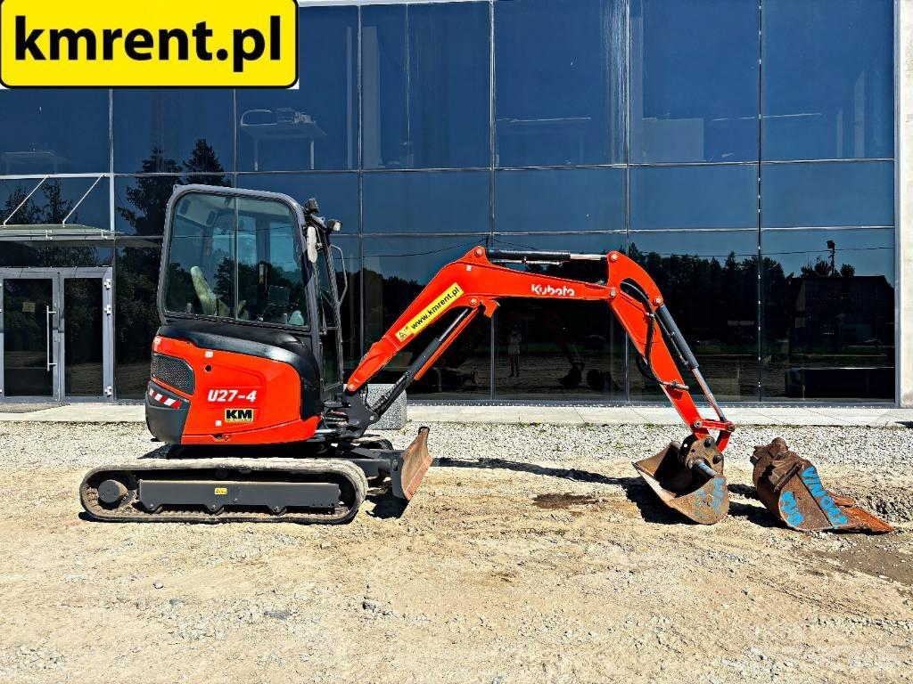Kubota U 27-4 Minigrävare < 7t