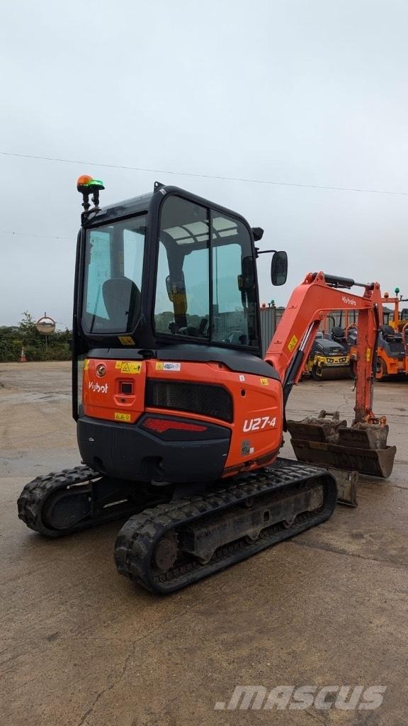 Kubota U 27-4 Minigrävare < 7t