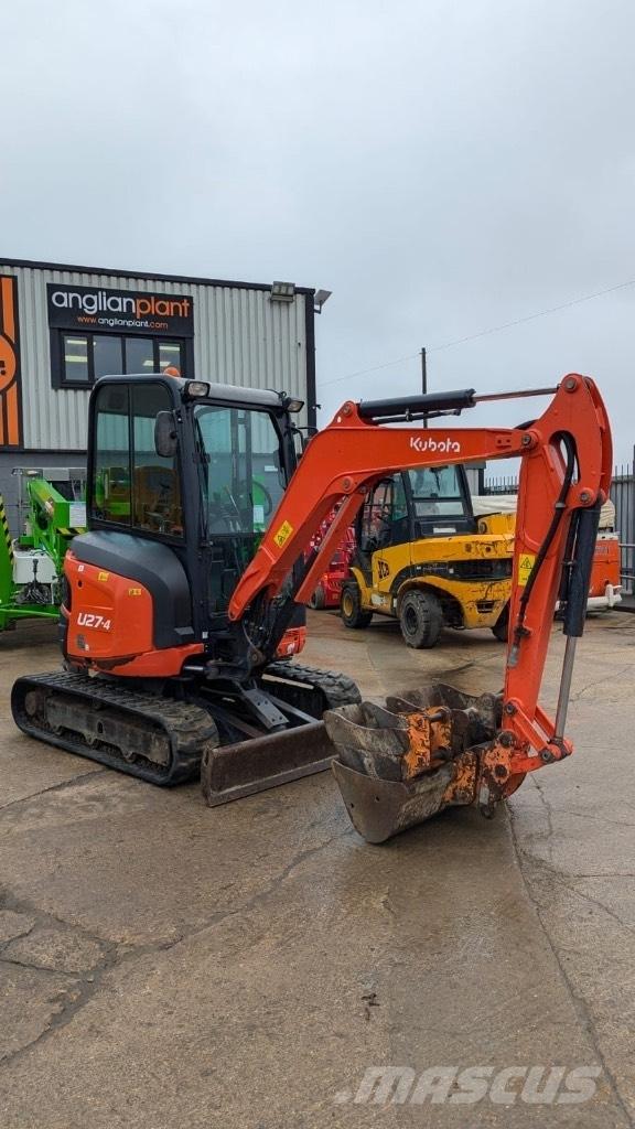 Kubota U 27-4 Minigrävare < 7t
