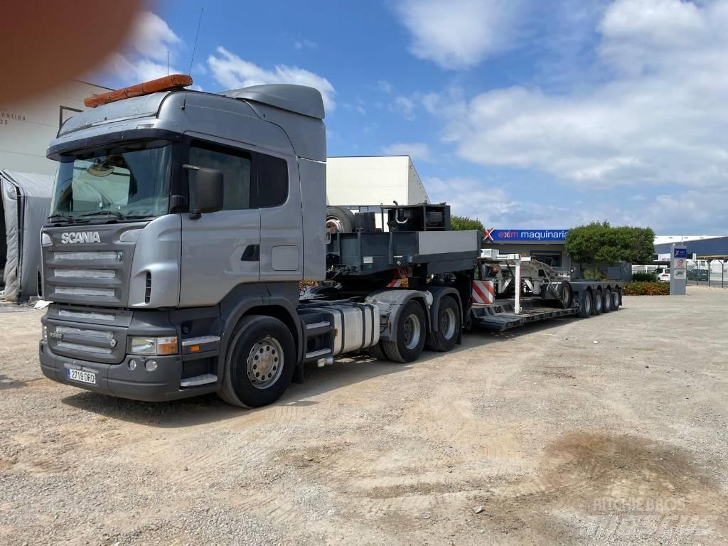 Scania R 580 Flak-/vinschlastbilar