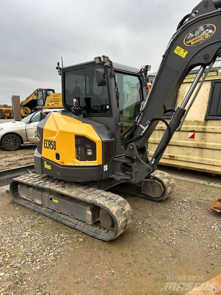Volvo ECR58 F Minigrävare < 7t